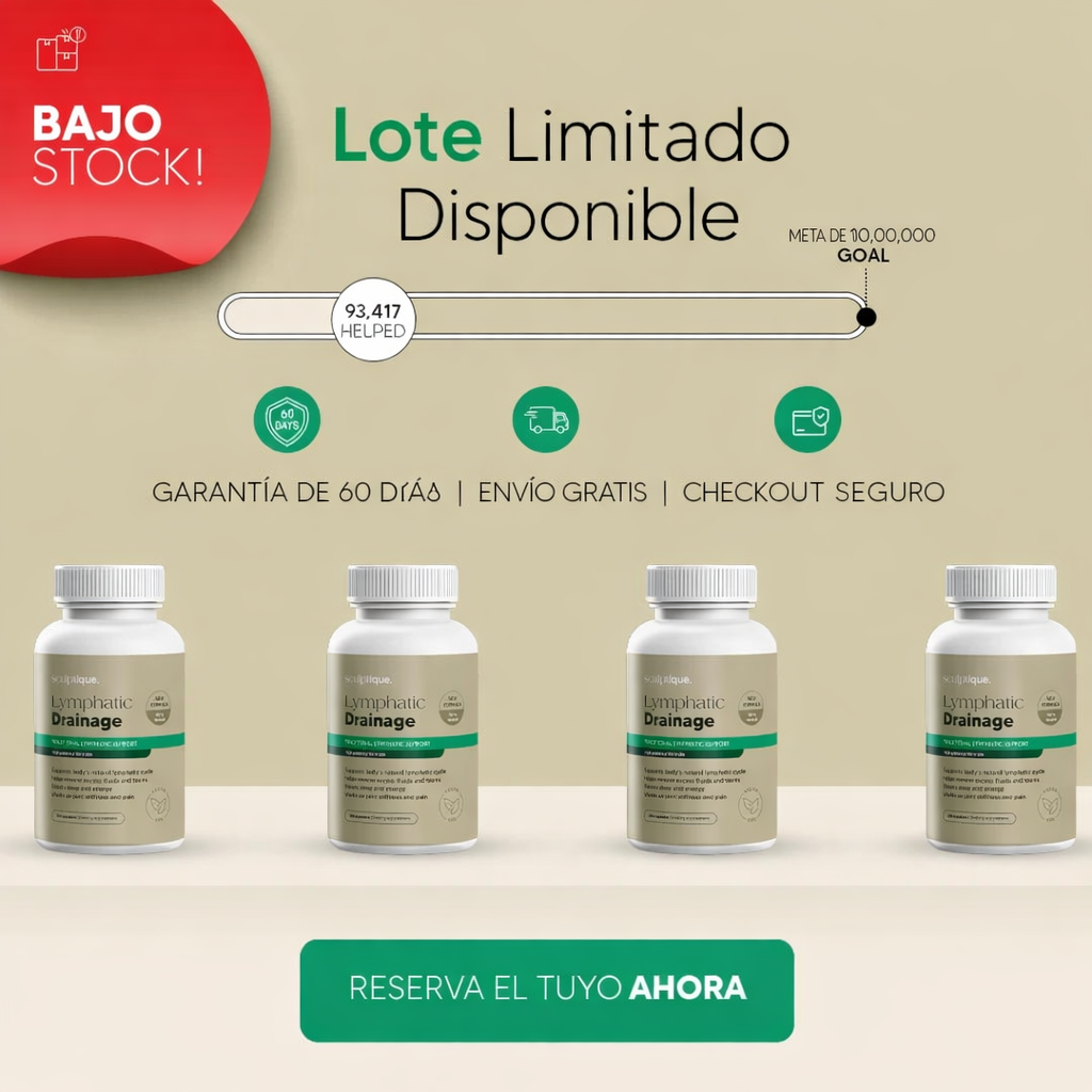 Cápsulas de drenaje linfático