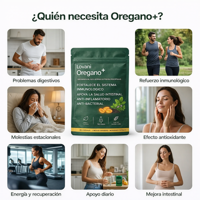 Aceite de Orégano con Aceite de Semilla Negra