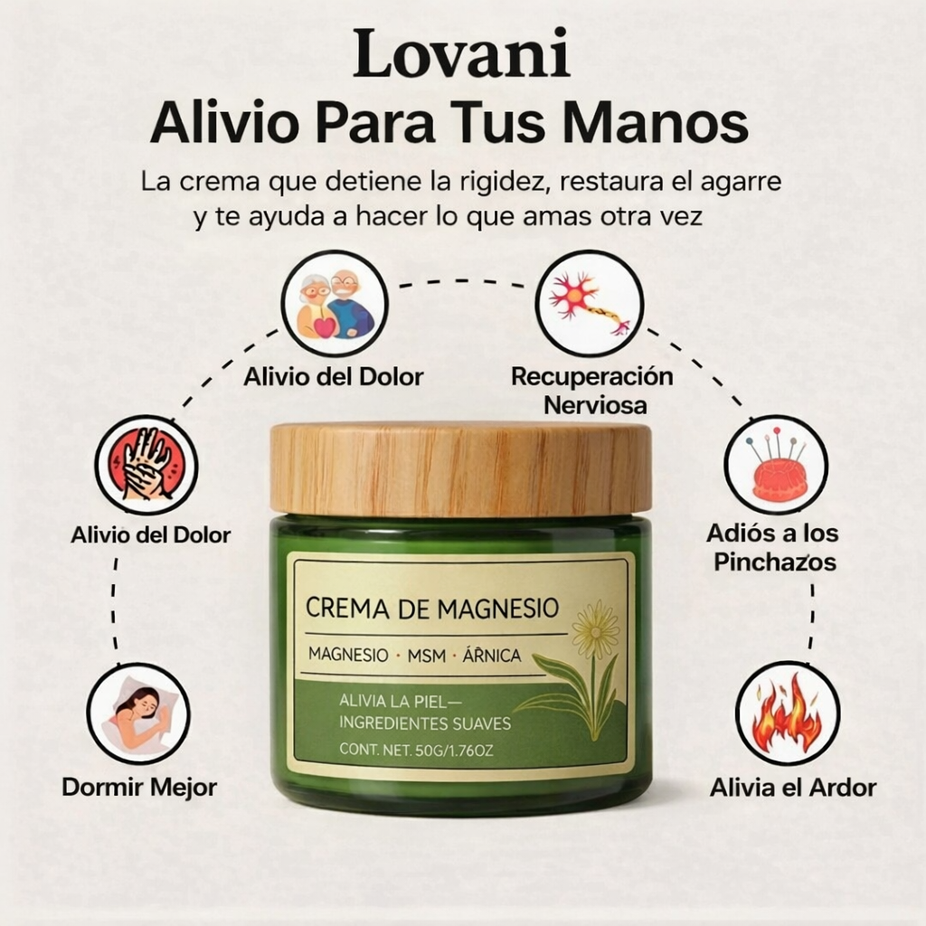 Lovani Crema de Magnesio