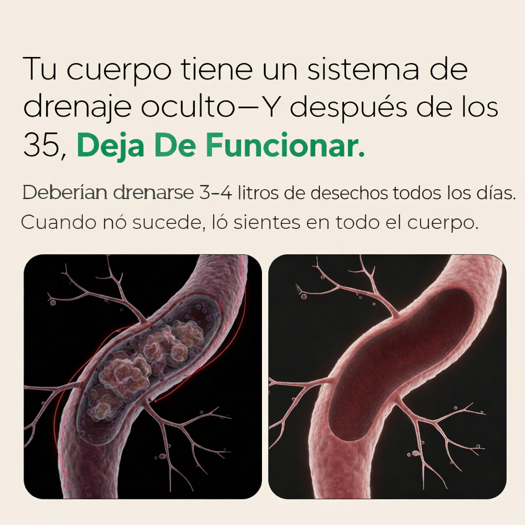 Cápsulas de drenaje linfático