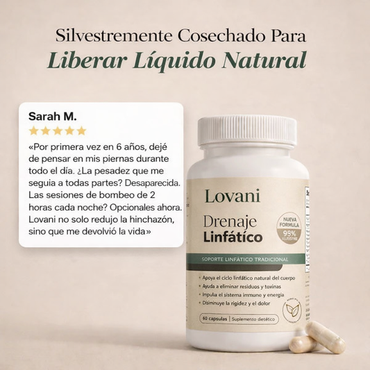 Cápsulas de drenaje linfático