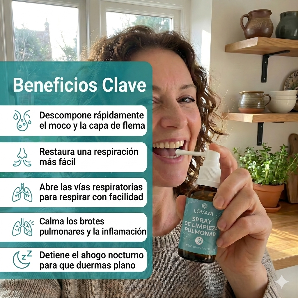 Spray para Limpieza Pulmonar Lovani™