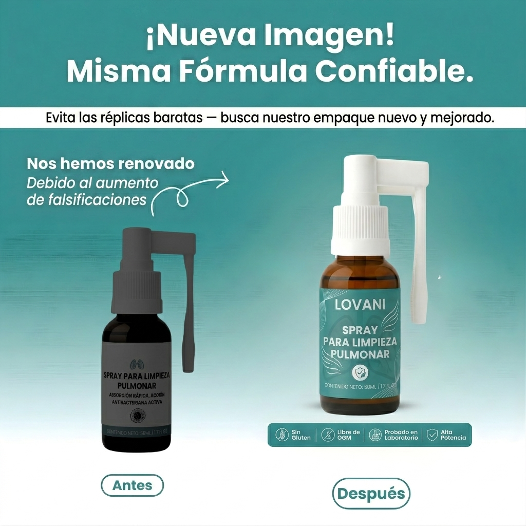 Spray para Limpieza Pulmonar Lovani™