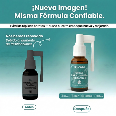 Spray para Limpieza Pulmonar Lovani™
