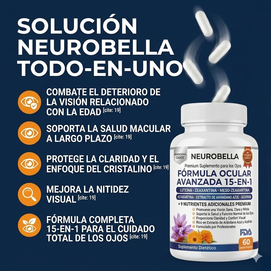 Lovani Fórmula Avanzada para los Ojos 15-en-1