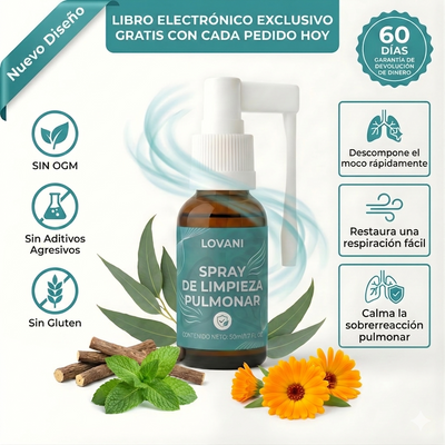 Spray para Limpieza Pulmonar Lovani™