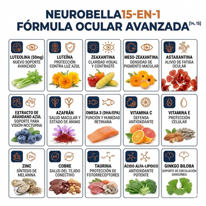 Lovani Fórmula Avanzada para los Ojos 15-en-1