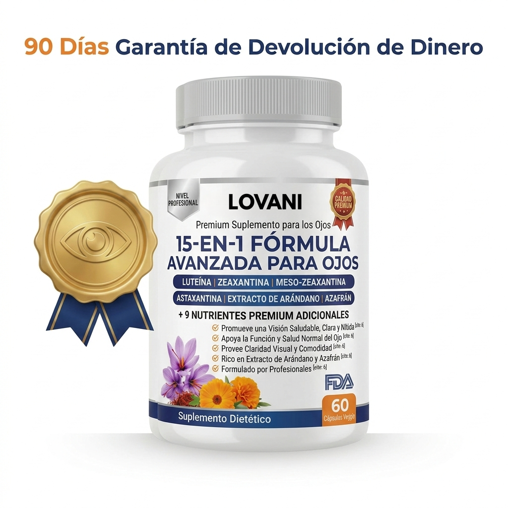 Lovani Fórmula Avanzada para los Ojos 15-en-1