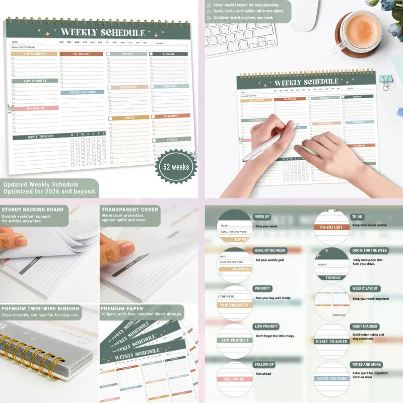 Lovani ADHD Cleaning Planner
