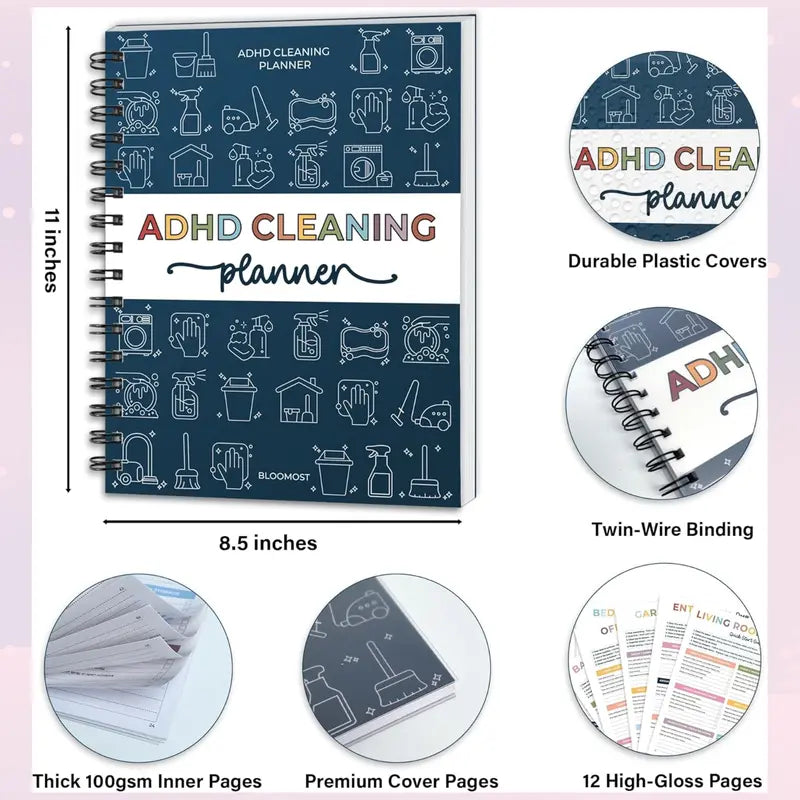 Lovani ADHD Cleaning Planner