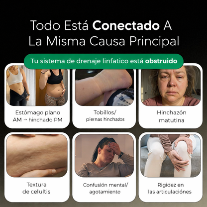 Cápsulas de drenaje linfático