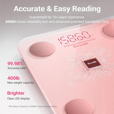 Lovani Pink Smart Body Weight Scale